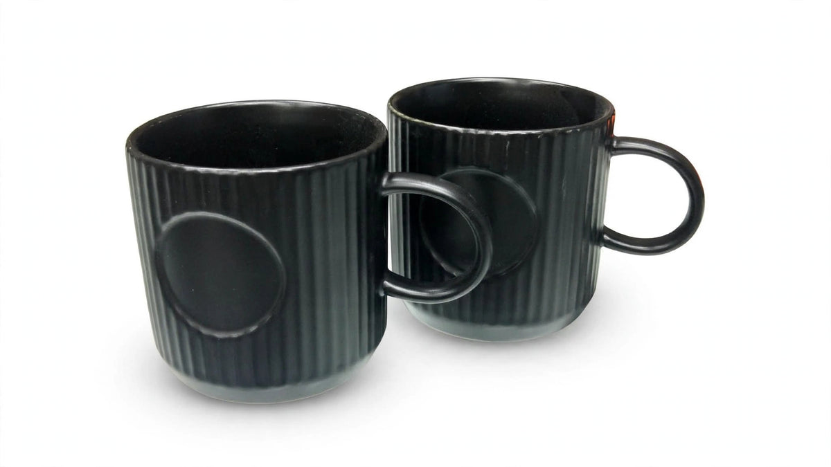 Matte ribbed Mug