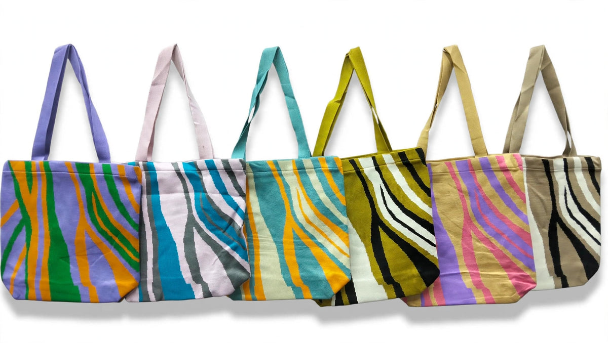 Zebra print Tote Bag
