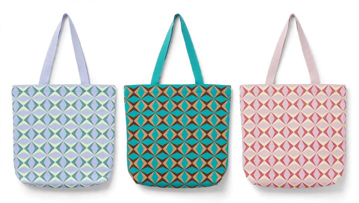 Diamond Mesh Tote