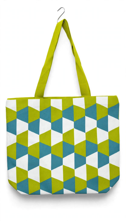 Checkered Tote Bag