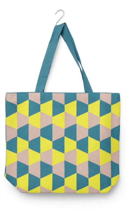 Checkered Tote Bag