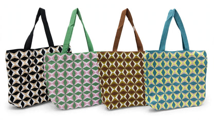 Diamond Mesh Tote