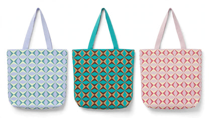 Diamond Mesh Tote