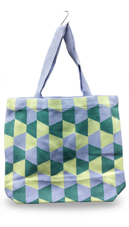 Checkered Tote Bag