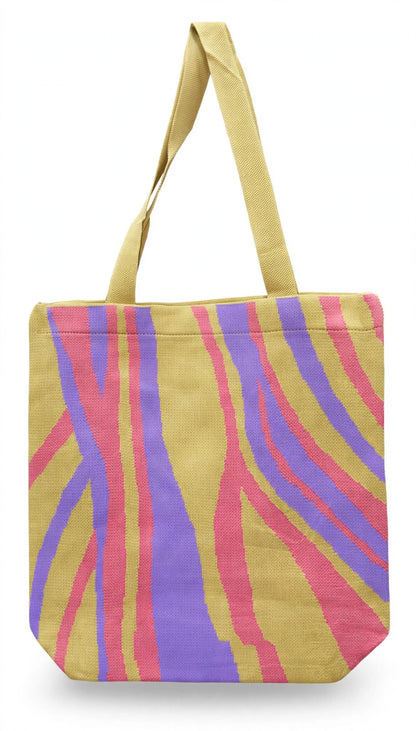 Zebra print Tote Bag