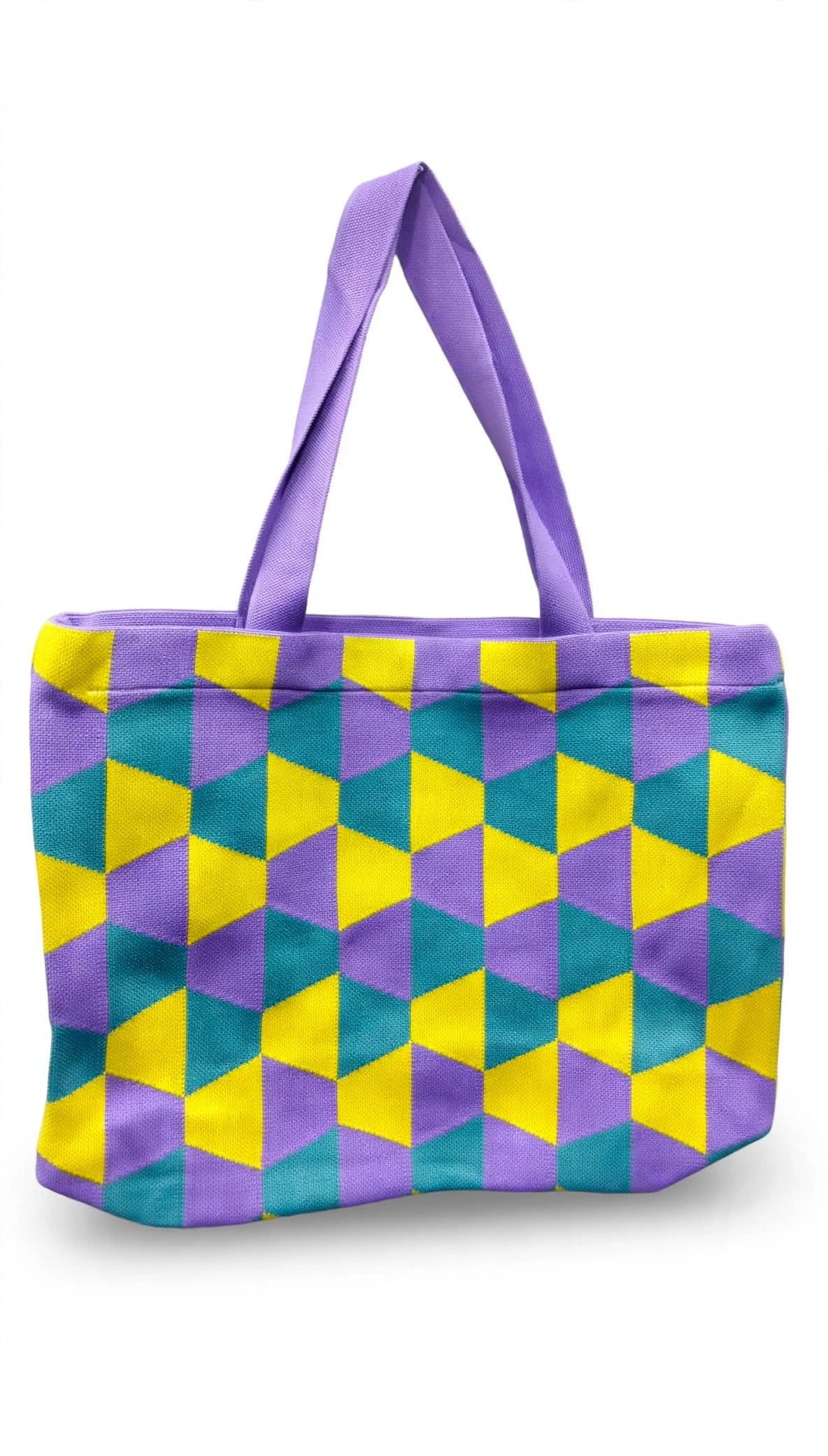 Checkered Tote Bag