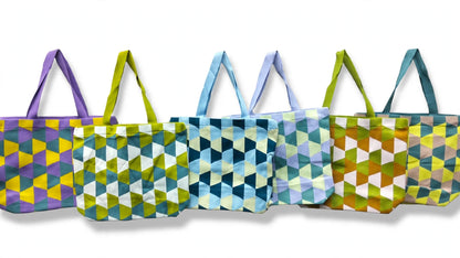 Checkered Tote Bag
