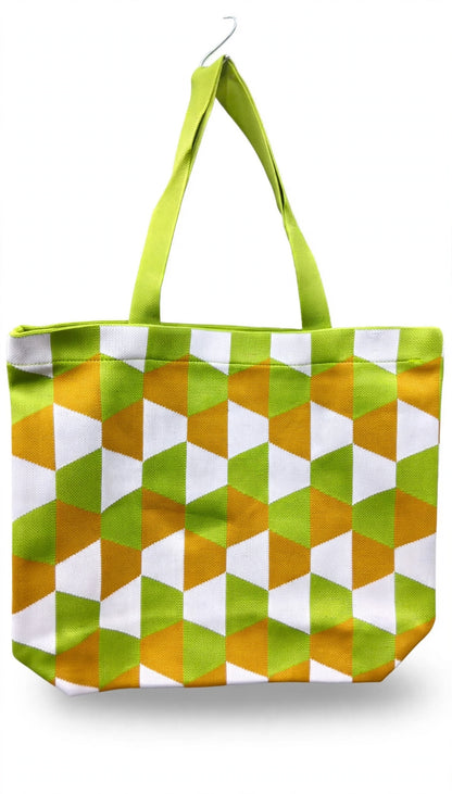 Checkered Tote Bag