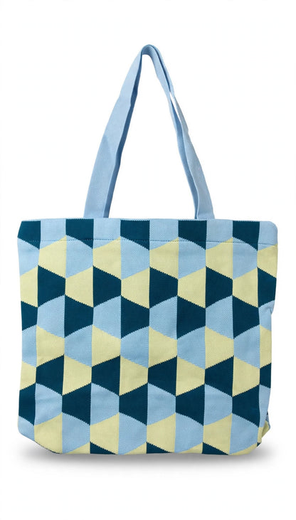 Checkered Tote Bag
