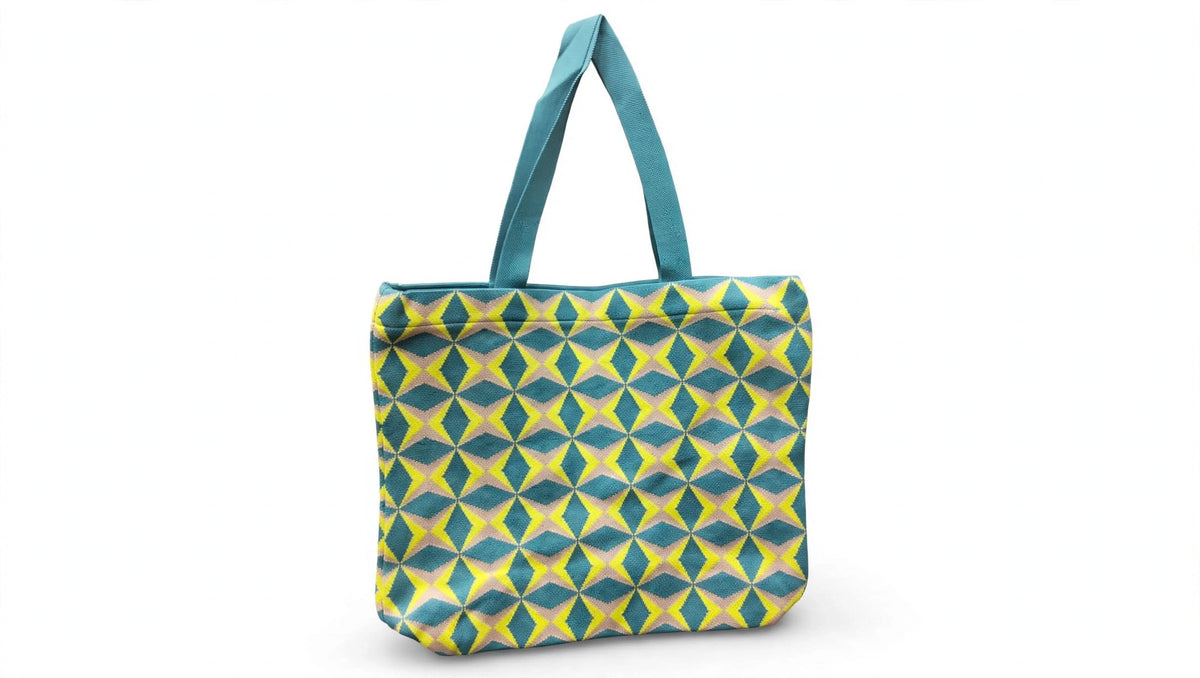 Diamond Mesh Tote