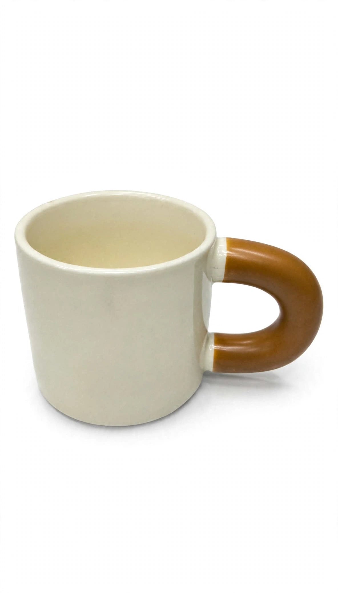 Minimalist chubby handle Mug