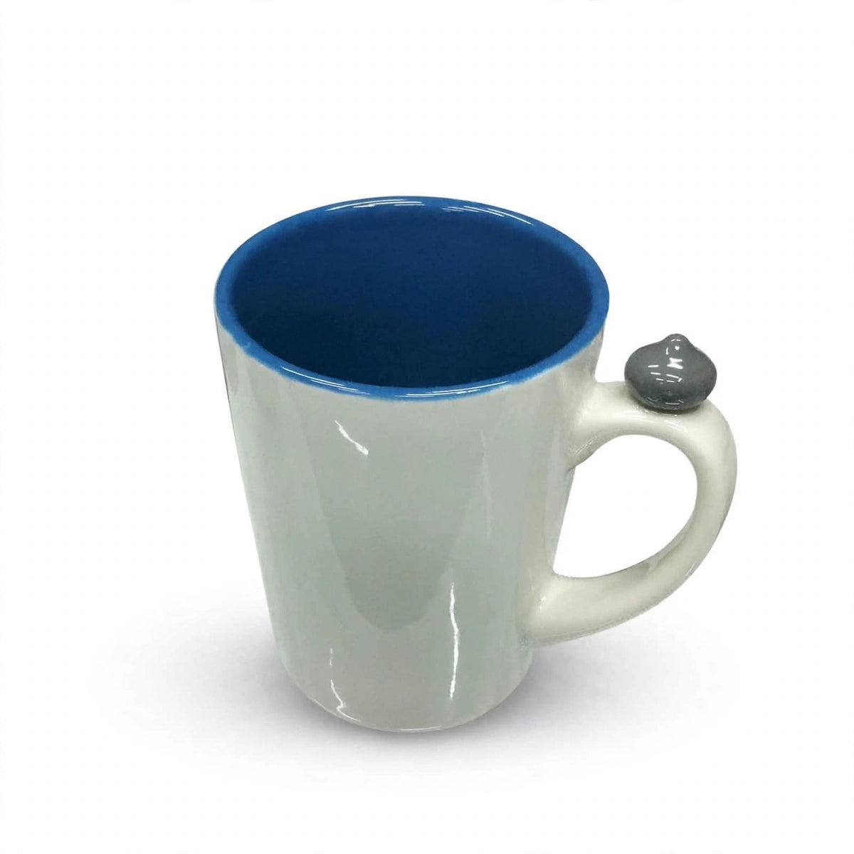 Button Top Ceramic Mug - 350ml