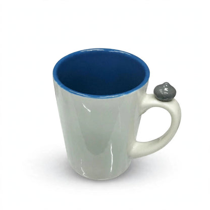 Button Top Ceramic Mug - 350ml