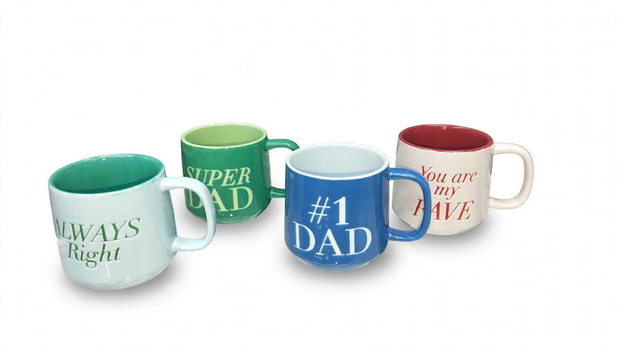 Texted Coffee Mug