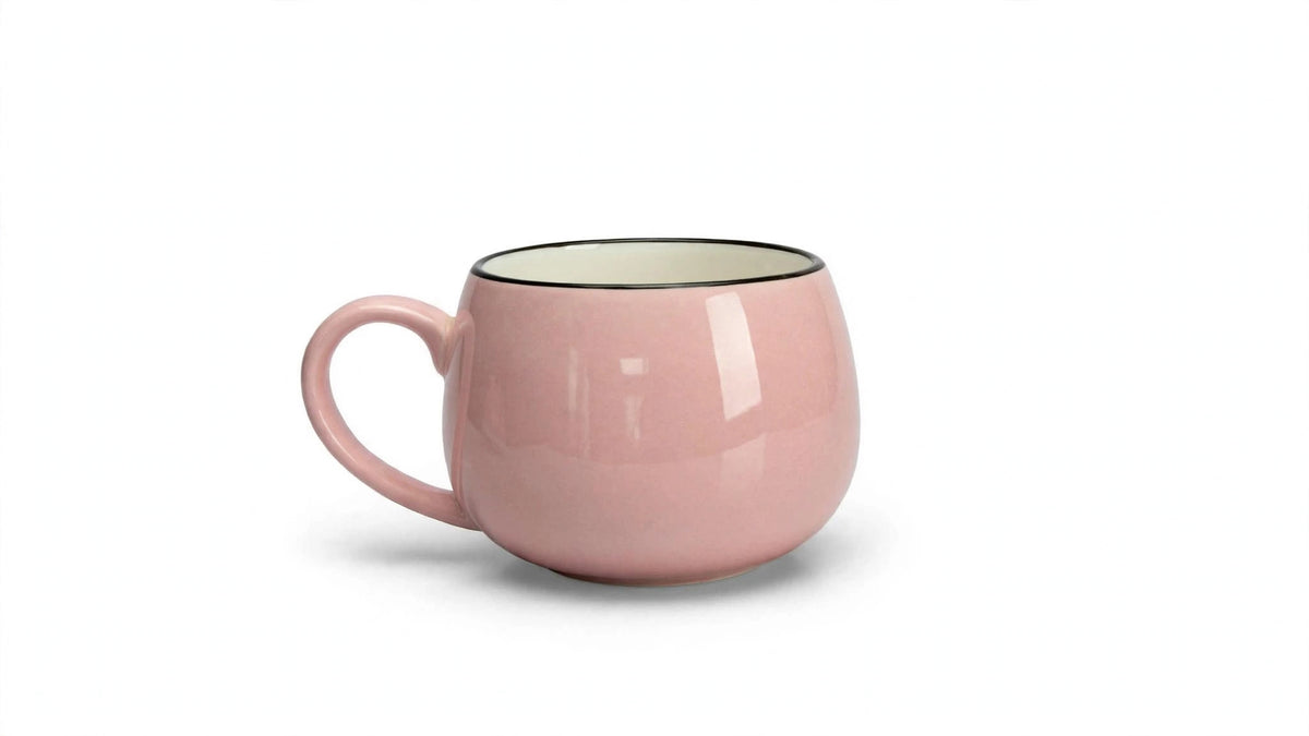 Blush & Sunshine Rounded Chunky Mugs
